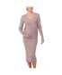 Фото #1 товара Платье для кормления Ripe Maternity Heidi Cross Front розового цвета