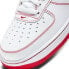 Кроссовки низкие Nike Air Force 1 Low 07 White University Red Белый, 46 - фото #8