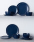 Фото #7 товара Swirl Coupe 12 Piece Dinnerware Set, Service For 4