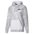 Фото #1 товара Puma Power Summer Camo Pullover Hoodie Mens White Casual Outerwear 67765202