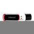 Intenso 64GB USB2.0 - 64 GB - USB Type-A - 2.0 - 28 MB/s - Cap - Black - Red