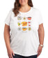 ფოტო #1 პროდუქტის Trendy Plus Size Gilmore Girls Graphic T-shirt