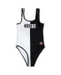 Women's Black San Francisco 49ers Last Stand One-Piece Swimsuit