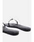 Фото #2 товара Women's Scoth Clear Buckled Quilted Slides