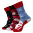Фото #1 товара URBAN CLASSICS Santa Ho Christmas socks 3 pairs
