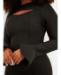 Фото #2 товара Women's Plus Size Amie Bandage Bell Sleeve Midi Bodycon Dress