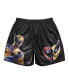 Men's Black Deadpool Wolverine Best Friends Retro Shorts