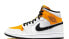 Jordan Air Jordan 1 mid "laser orange" 轻便 中帮 复古篮球鞋 女款 冷白落日橙