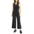 Фото #1 товара Puma Ribbed Scoop Neck Jumpsuit Womens Black Casual 531846-01