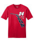 Фото #1 товара Men's Red William Byron Racing T-shirt