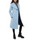 Фото #3 товара Women's Cashmere Blend Belted Wrap Coat