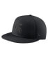 Фото #1 товара Men's Black Michigan State Spartans Triple Black Performance Fitted Hat