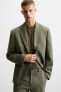 COTTON - LINEN SUIT BLAZER