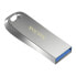 USB флеш-накопитель SanDisk Ultra Luxe 64 GB SDCZ74-064G-G46 - 150 MB/s, USB Type-A 3.2 Gen 1 (3.1 Gen 1), без колпачка, серебристый