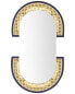 Фото #1 товара Зеркало интерьерное Beliani STAINS - с зеркальной поверхностью Handgemalt, цвет Natürlich, материал PE Rattan, форма Oval, размер 43x75x5 см, вес 7 кг.