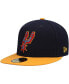 Men's Navy, Gold San Antonio Spurs Midnight 59FIFTY Fitted Hat