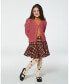 Toddler Girls Milano Skirt Plaid Magenta And Brown - Toddler|Child