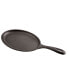 Фото #4 товара Cast Iron Fajita Skillet. Black Serving Platter Seasoned