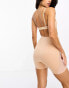 ASOS DESIGN Contouring medium control short with mesh in beige