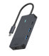 Фото #1 товара Разъем и переходник USB Type-C HDMI USB 3.2 Gen 1 (3.1 Gen 1) Rapoo UCM-2001 Черный 7,5 В 20 В