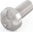 TRITON Śruba głowicy cylindra SCHROFF, Torx, stal ocynkowana, gwint samozabezpieczający, M2,5 x 6 mm