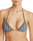 Фото #1 товара Heidi Klum 262088 Women Savannah Sunset Triangle Bikini Top Swimwear Size Small