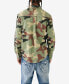 Фото #2 товара Рубашка мужская True Religion с длинным рукавом в камуфляжном стиле