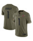 Фото #1 товара Men's Kyler Murray Olive Arizona Cardinals 2022 Salute To Service Limited Jersey