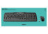 Logitech MK320 - Standard - Wireless - RF Wireless - QWERTY - Black - Mouse included