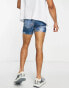 Фото #2 товара Topman ancient garden print swim shorts