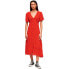 Фото #1 товара SUPERDRY Print Button Tea Short Sleeve Midi Dress