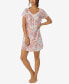 Фото #1 товара Women's Short Sleeve Sleepshirt Nightgown