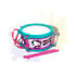 Фото #1 товара Детский барабан Hello Kitty синий розовый 16 см