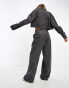 Фото #2 товара ASOS DESIGN cord dad trouser in grey co-ord