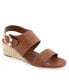 Фото #1 товара Women's Worth Open Toe Wedge Sandals