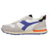 Фото #3 товара Diadora Camaro Icona Lace Up Mens Blue, White Sneakers Casual Shoes 177357-C912