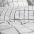 Фото #3 товара Пододеяльник TODAY Sunshine 14.29 220 x 240 см, двуспальная кровать, 100 % хлопок, белый/серый