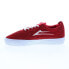 Lakai Essex MS4220263A00 Mens Red Suede Skate Inspired Sneakers Shoes 8.5