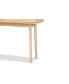 Фото #5 товара Baird Mid-Century Modern Finished Wood and Rattan 2 Drawer Console Table