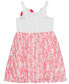 Toddler and Little Girls Sleeveless Tank Dress Белый, 4 - фото #2