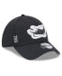 Фото #4 товара Men's Black Tampa Bay Rays 2024 Clubhouse 39THIRTY Flex Fit Hat