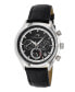 ფოტო #1 პროდუქტის Men's Dylan Genuine Leather Band Watch 871BDYL