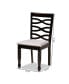 Фото #4 товара Lanier Modern and Contemporary Fabric Upholstered 2 Piece Dining Chair Set