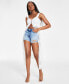 Фото #1 товара Шорты джинсовые с рваными краями Guess для женщин