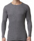 Men's Waffle Knit Thermal Long Sleeve Shirt