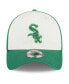 Фото #2 товара Men's White, Green Chicago White Sox 2024 St. Patrick's Day 39THIRTY Flex Fit Hat