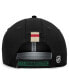 ფოტო #2 პროდუქტის Men's Black Minnesota Wild Authentic Pro Rink Adjustable Hat