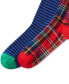 Men's 2-Pk. Stripes & Plaid Slack Socks