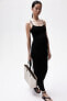 Фото #1 товара MAMA Long Ribbed Dress