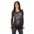 Фото #1 товара IN VEIN Cross And Flower long sleeve T-shirt